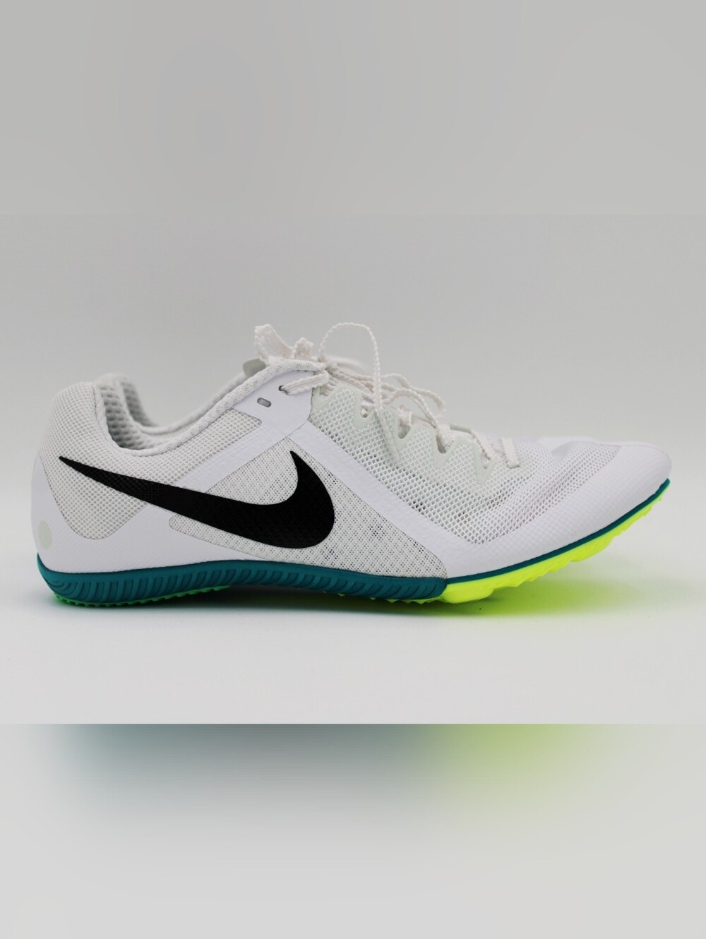 Nike Zoom Rival Multi Track Spikes White/Black Men's Size 10.5 FZ9664-102 NWOT